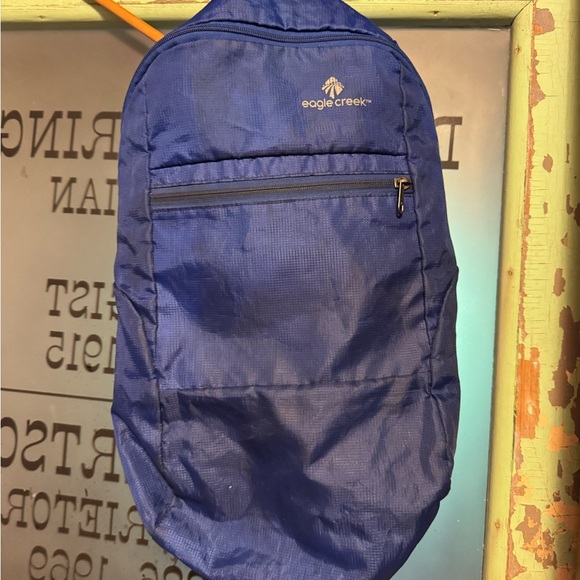 Eagle Creek Navy Men's Backpack Packable Daypack VGC - Picture 1 of 8